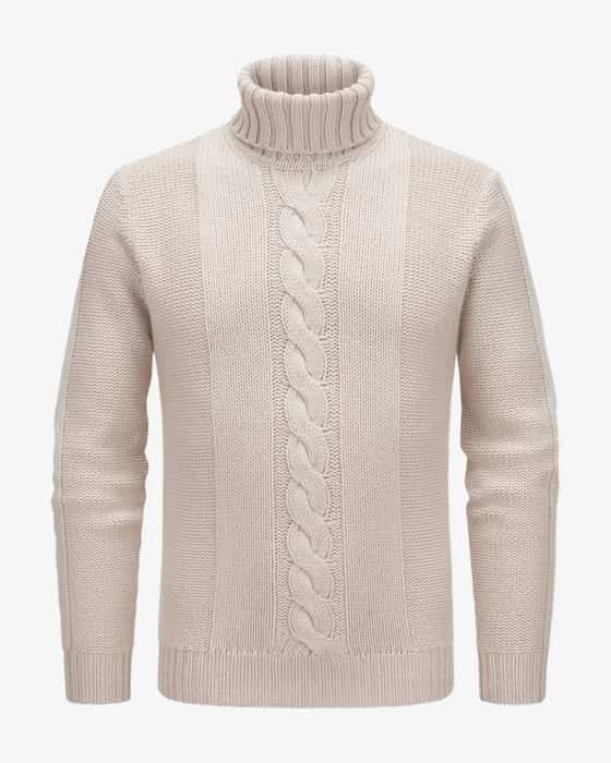 Rollkragenpullover aus Cashmere
