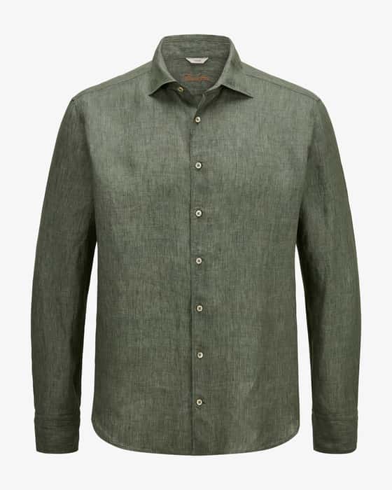 Casualhemd Regular aus Leinen