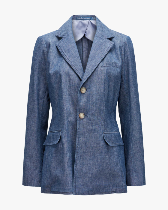 Blazer aus Baumwolle 