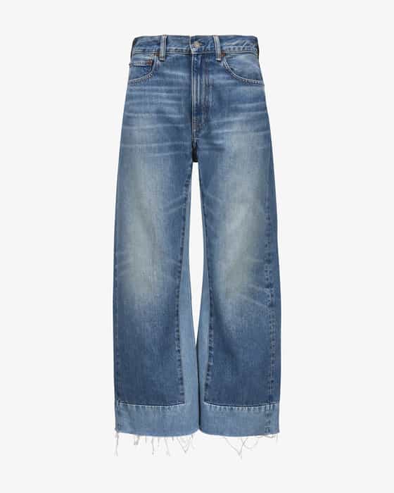 7/8 Jeans Wide Leg Crop 