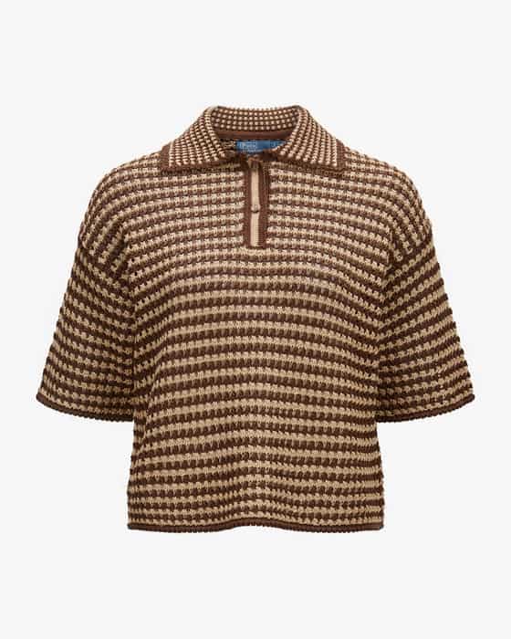 Strickshirt aus Baumwolle