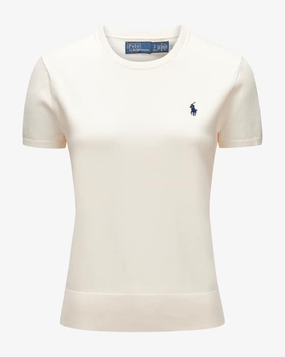 Strickshirt aus Baumwoll-Mix