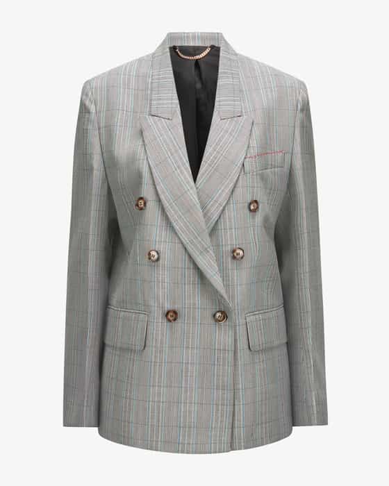 Doppelreiher-Blazer aus Schurwolle