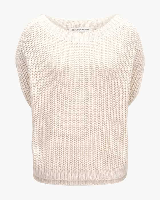 Pullunder Avelin aus Seide und Leinen