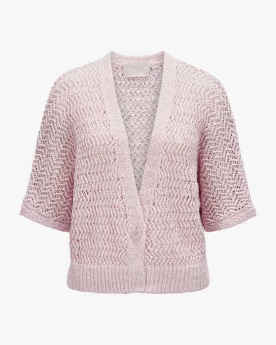 Strickjacke aus Baumwoll-Mix