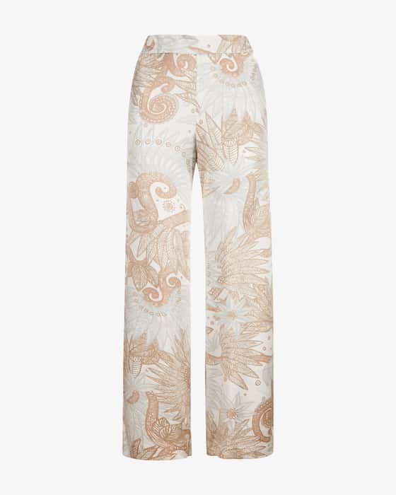 Hose Florasa aus Seiden-Mix