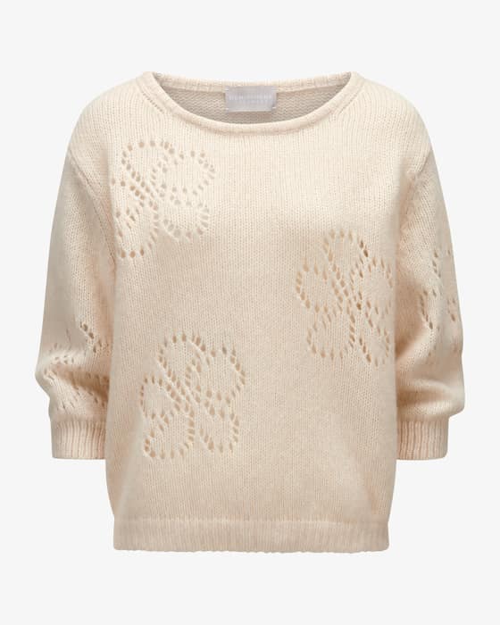 Pullover aus Cashmere und Baumwolle