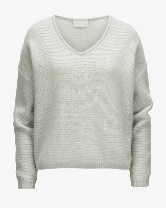 Pullover aus Cashmere und Baumwolle