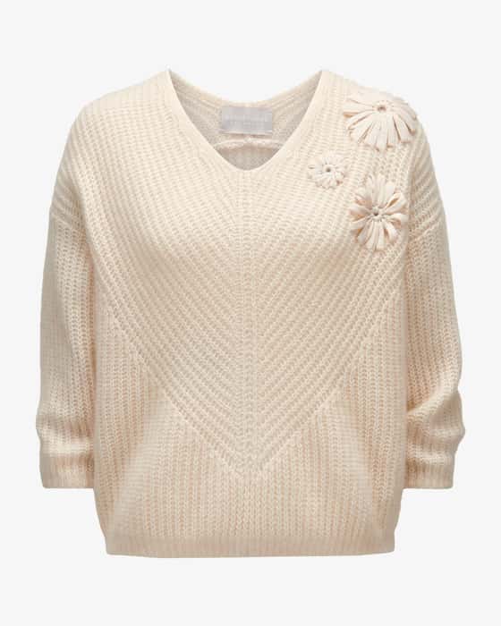 Pullover aus Cashmere und Baumwolle