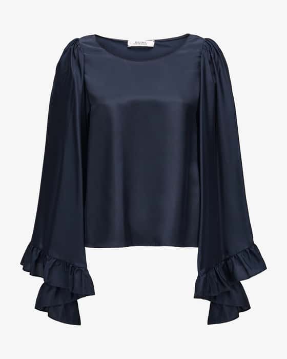 Seidenbluse Playful Volumes 