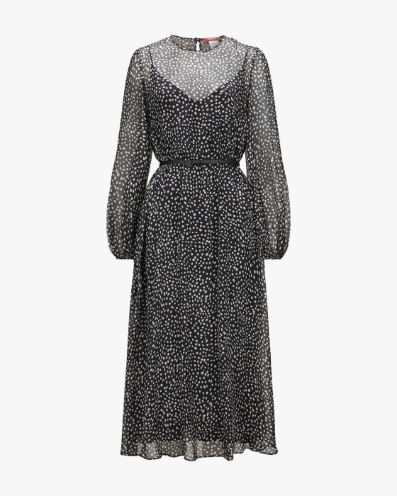 Seidenchiffon-Kleid Campo 