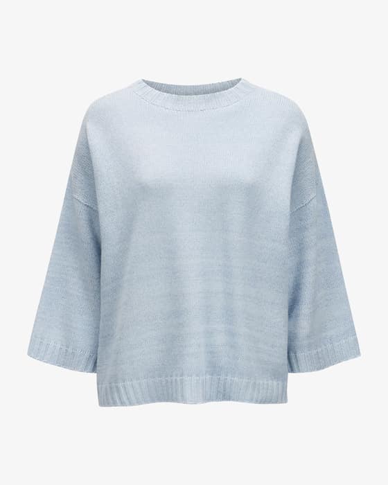 Pullover aus Merinowoll-Seiden-Mix
