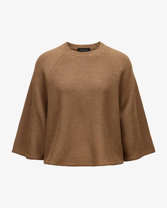 Pullover aus Baumwolle und Leinen