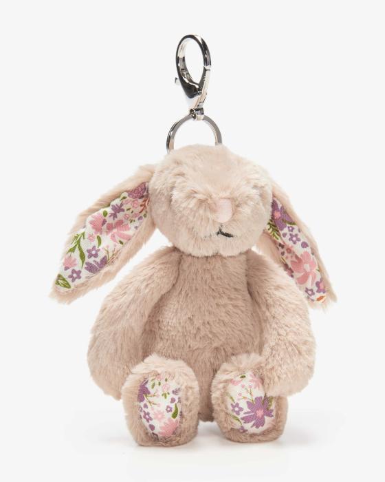 Blossom Beige Bunny „Petal“ Plüschtier-Anhänger 