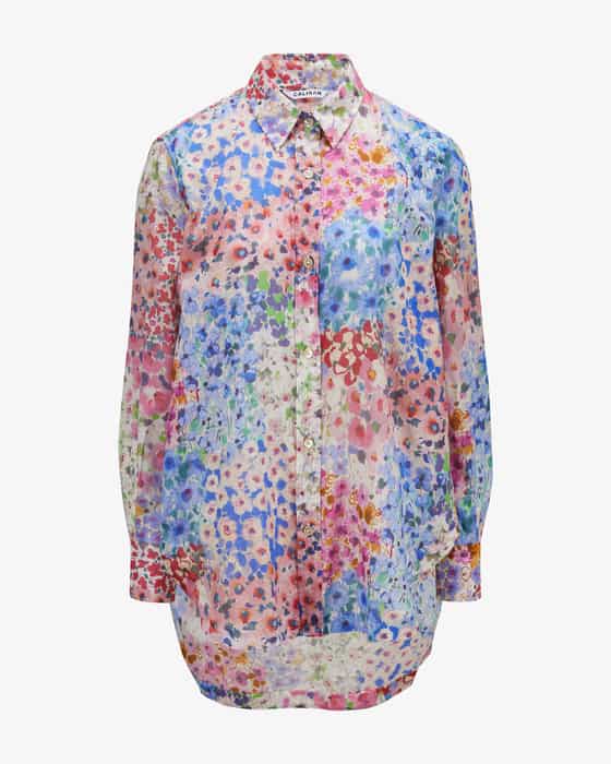 Hemdbluse aus Baumwolle