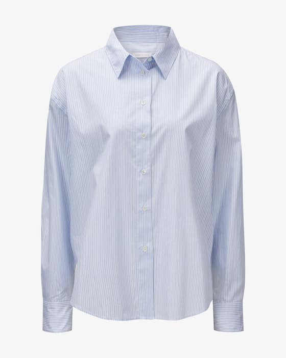 Hemdbluse aus Baumwolle 