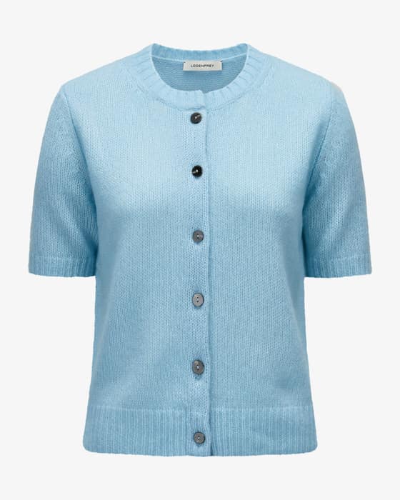 Strickshirt aus Cashmere und Baumwolle