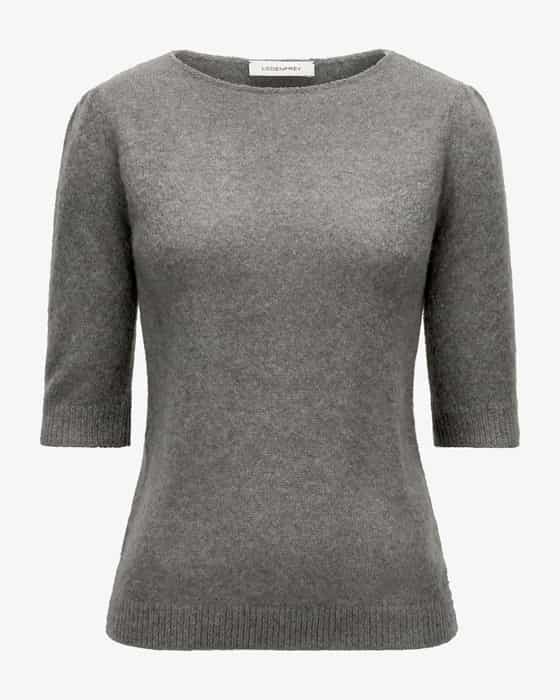 Strickshirt aus Cashmere und Baumwolle