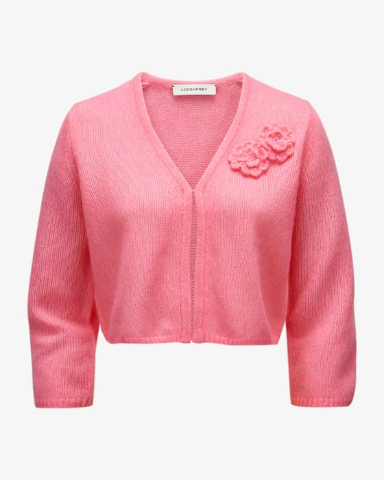 Bolero aus Cashmere und Baumwolle