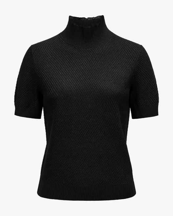 Strickshirt aus Schurwoll-Mix 