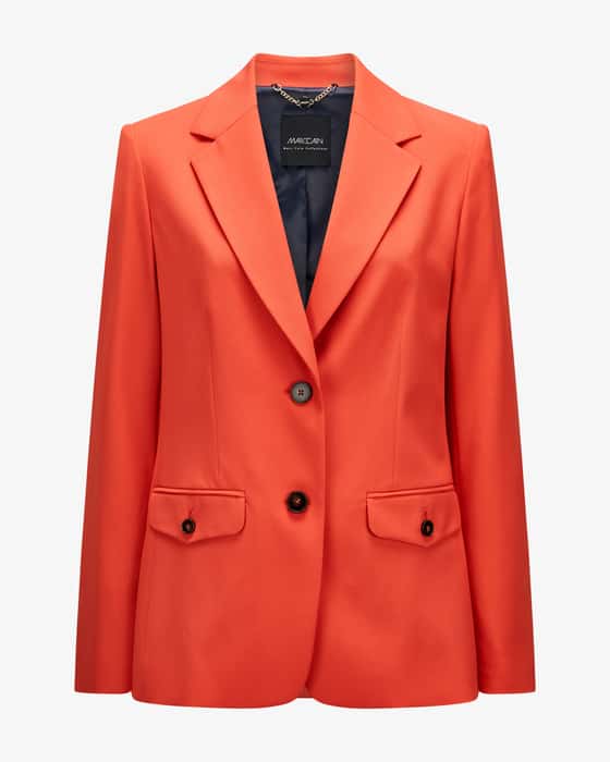 Blazer aus Viskose-Mix