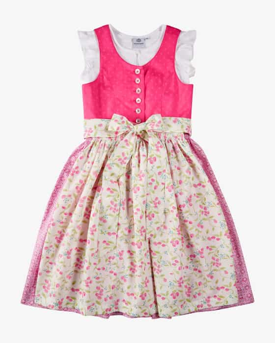 x LODENFREY Dirndl Bergsee mit Bluse und Schürze 