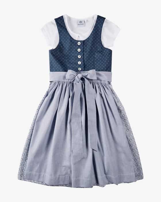 Dirndl Bergsee mit Bluse und Schürze