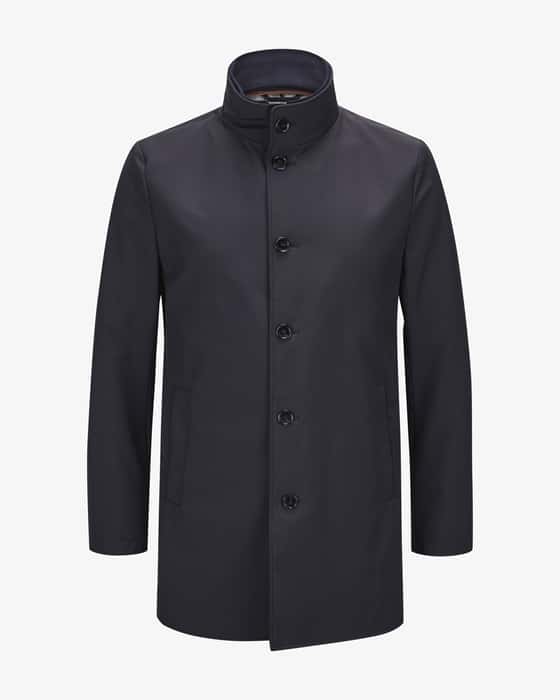 Kurzmantel aus Schurwoll-Mix