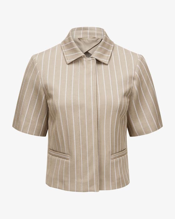 Blazer aus Baumwolle