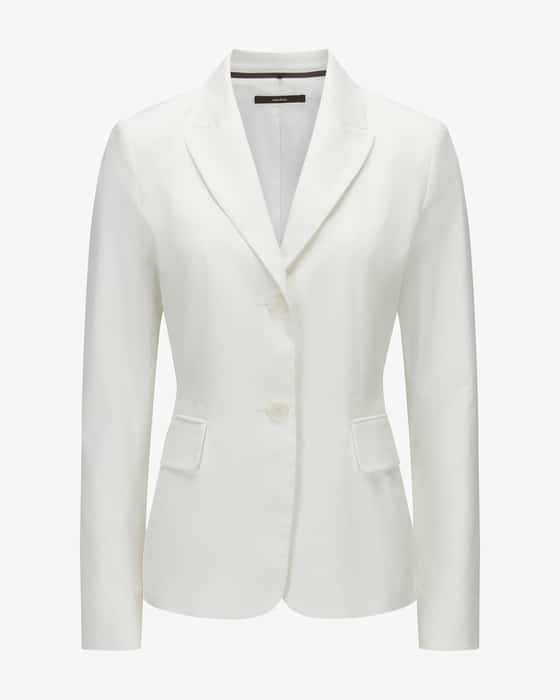 Blazer aus Baumwoll-Mix