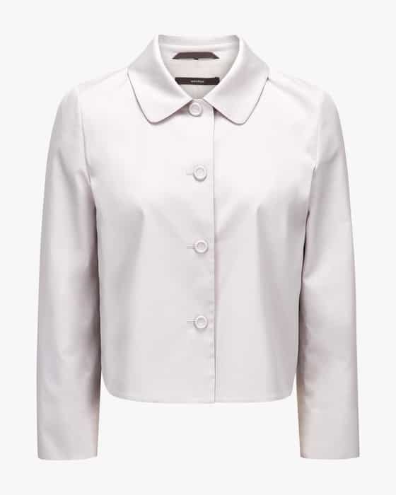 Blazer aus Baumwoll-Mix