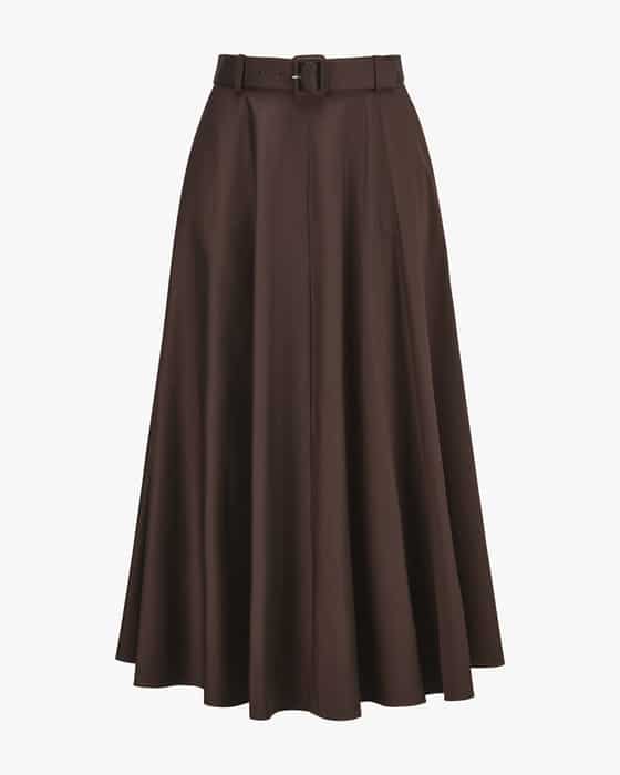 Rock aus Baumwoll-Mix