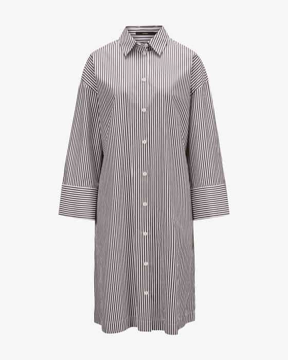 Hemdblusenkleid aus Baumwolle