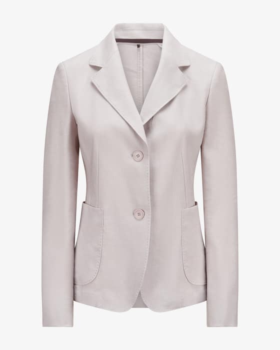 Blazer aus Leinen-Mix