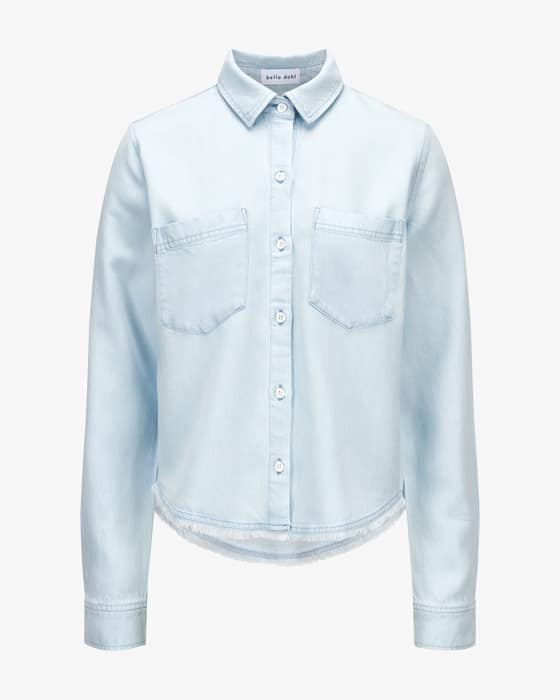 Jeansbluse