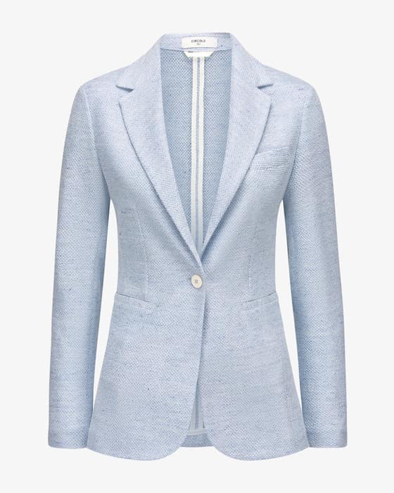 Blazer aus Leinen-Mix