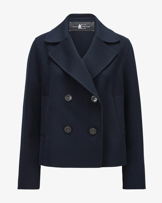 Jacke aus Schurwoll-Mix