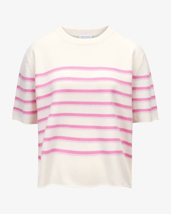 Strickshirt aus Merinowolle und Cashmere