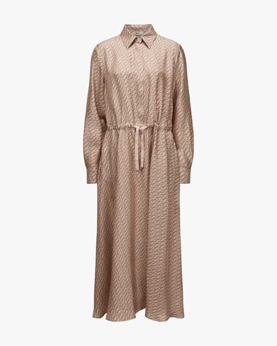 Seiden-Hemdblusenkleid