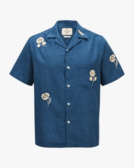 Hemds Embroidery Nature 