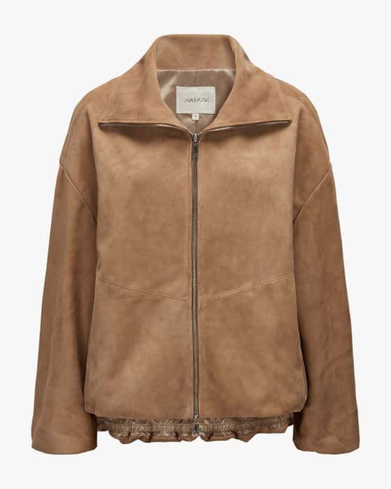 Blouson aus Ziegenleder