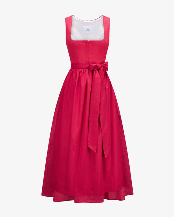 Dirndl lang mit Schürze 