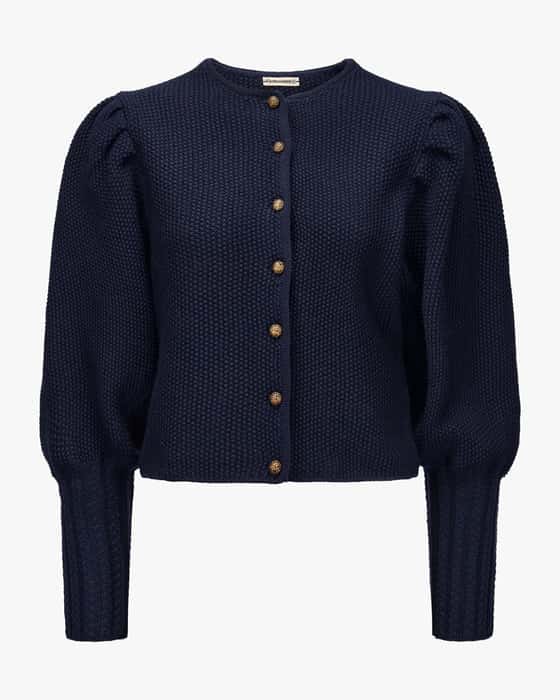 Trachten-Strickjacke Gisela aus Merinowolle