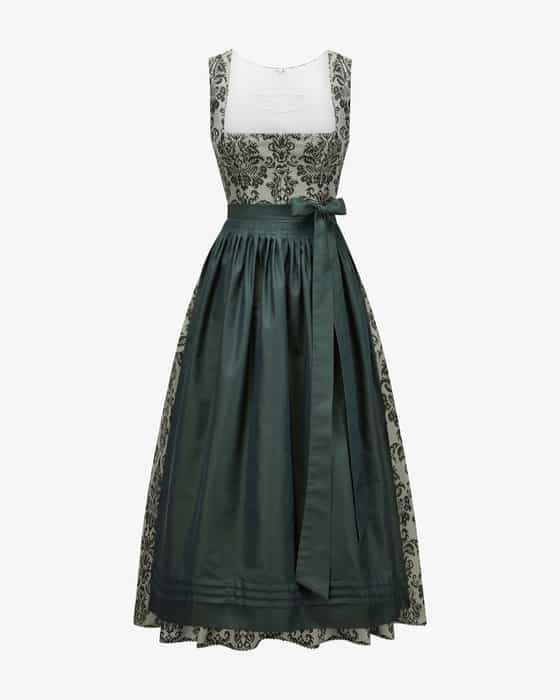 Dirndl lang mit Schürze 