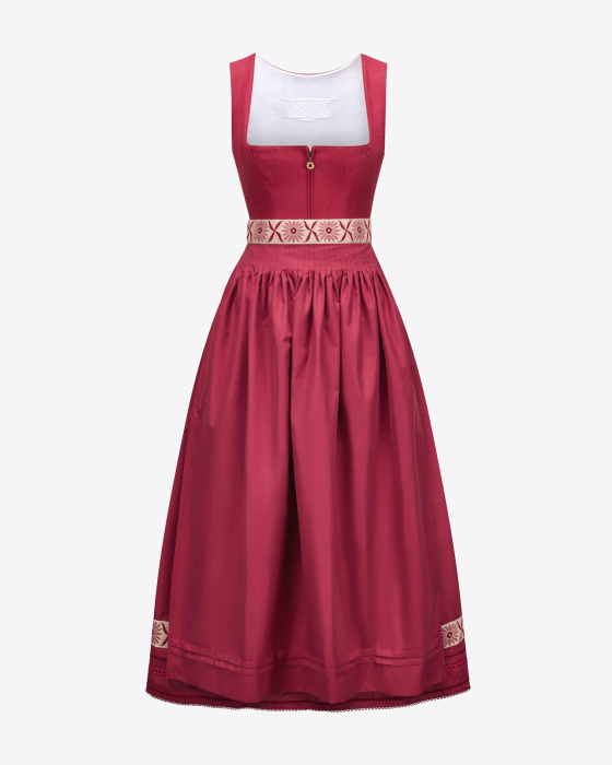 Dirndl lang mit Schürze 