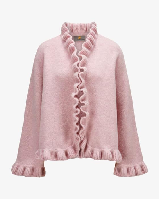 Trachten-Strickjacke aus Schurwolle