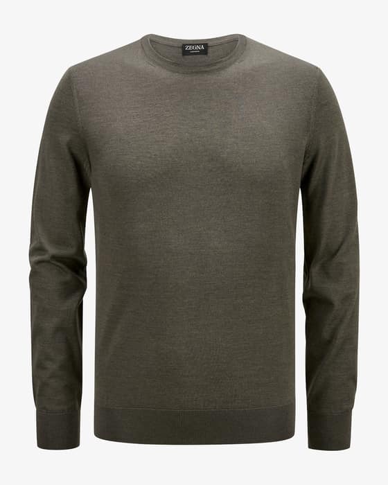 Pullover aus Cashmere und Seide