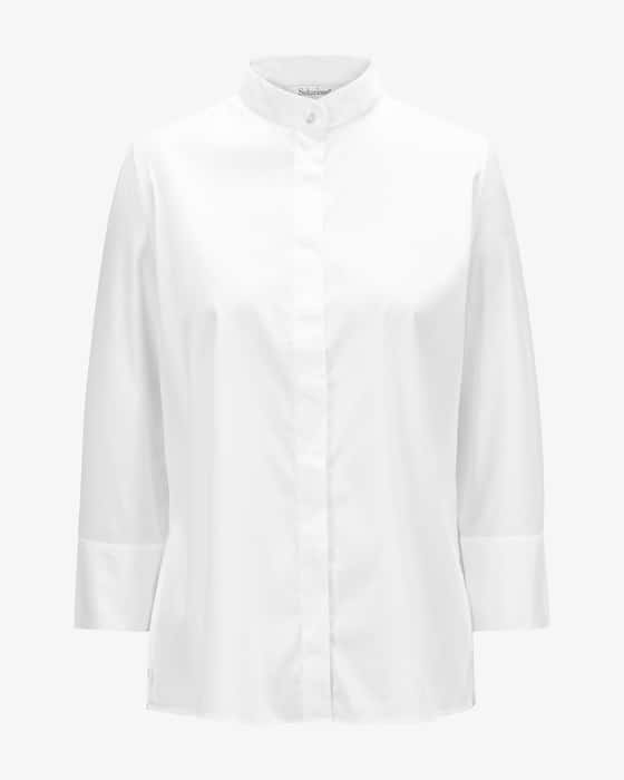 Bluse aus Baumwoll-Mix