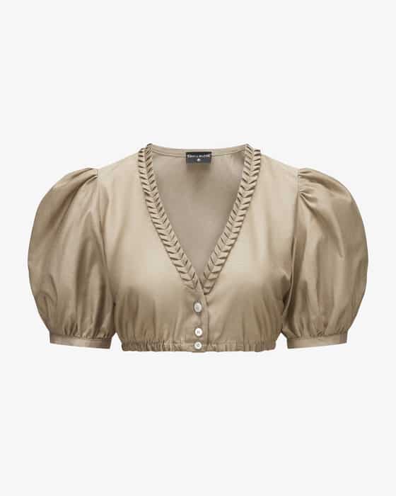 Dirndlbluse Semi-transparent Colada