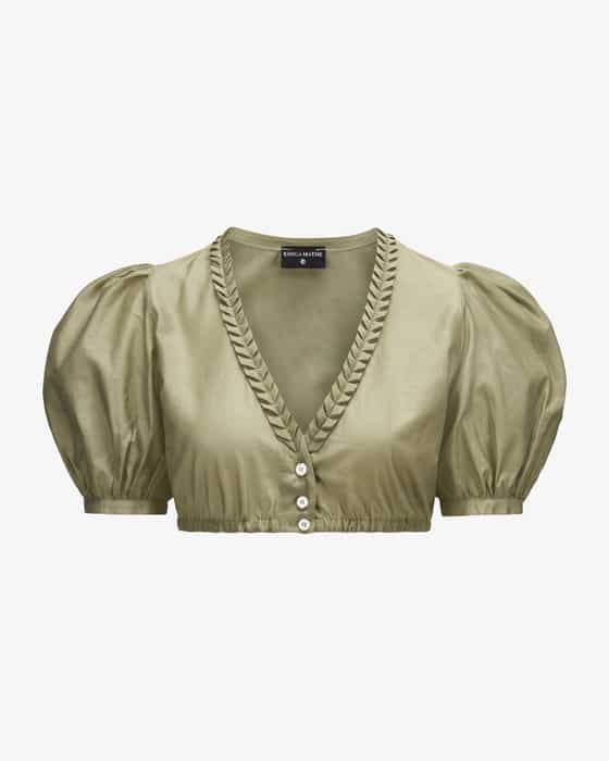 Dirndlbluse Semi-transparent Colada